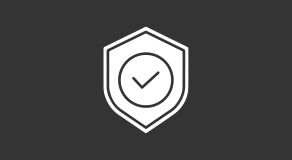 Shield icon with a checkmark symbolizing trust and security for Laurastar Club members