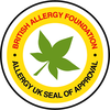 Allergy UK label for IZZI