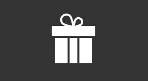 Gift box icon representing rewards and surprises available to Laurastar Club members