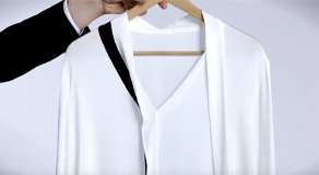 Your silk blouse - how to dewrinkle?