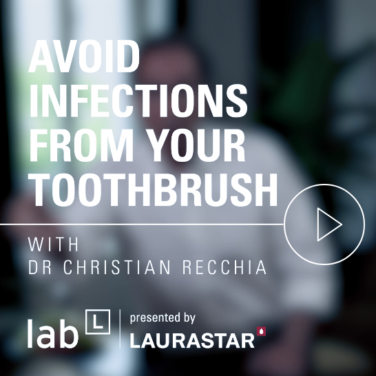 Avoid infections from your toothbrush