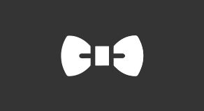 Bow tie icon symbolizing elegance, refinement, and premium experiences for Laurastar Club members